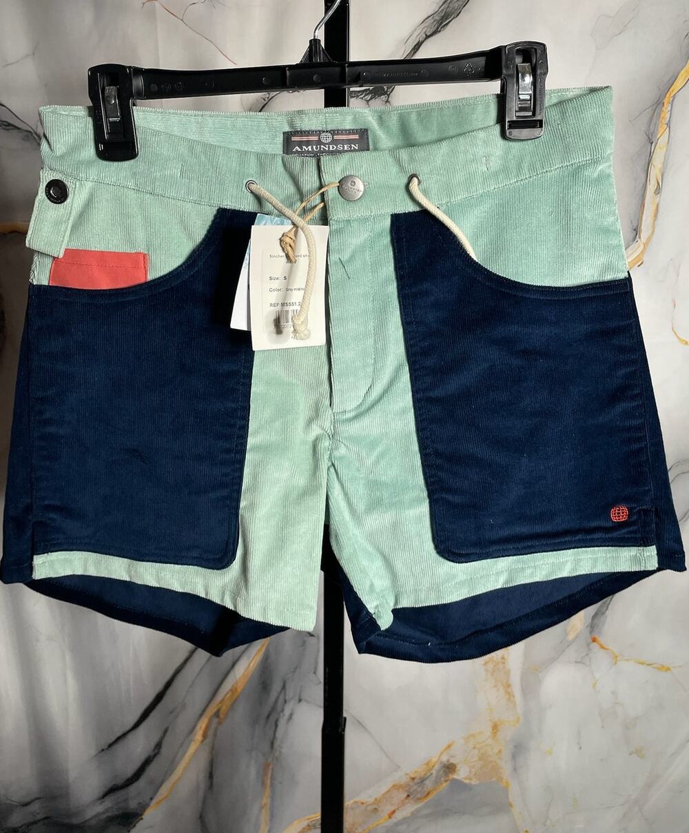 Amundsen Men' Corduroy 5 Incher Concord Shorts Sz. Small
